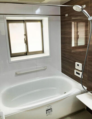 リラックスできるバスルーム