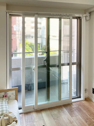 暑さと音と夜露の対策！内窓設置