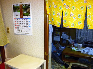 リビング入口手すり