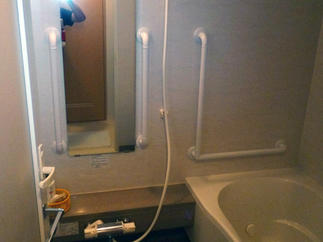 浴室手すり3か所