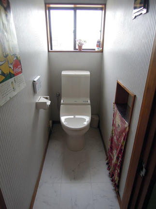 節水型トイレに改修
