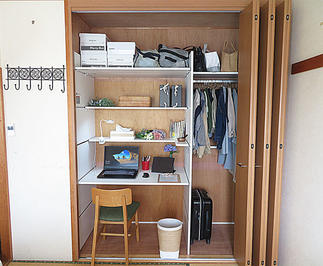 在宅リモートワークに大活躍な収納へ