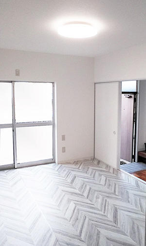 空き家の1室をサロンへ！