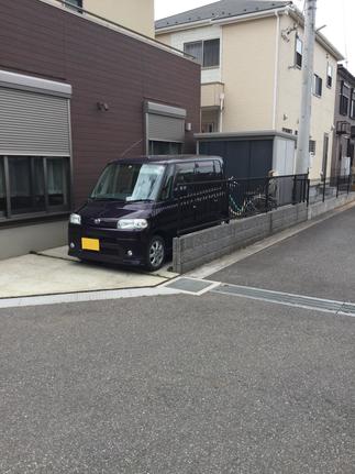 フェンス撤去工事