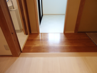 バリアフリーで段差解消