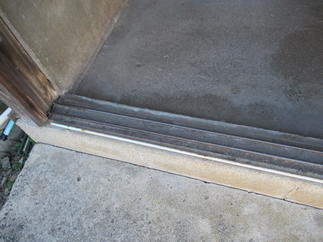 施工前の状態（レール部分）