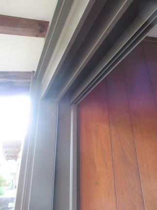 施工後（木製枠を一部撤去後、新たに枠を設置）