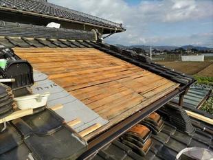 【屋根】瓦屋根の雨漏り修繕「ルーフィング張り替え」