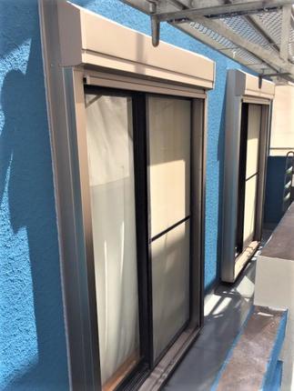 シャッター取付工事