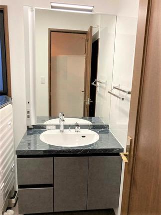 洗面化粧台交換