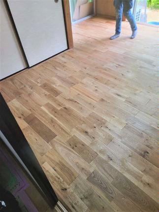 和室・廊下床改修