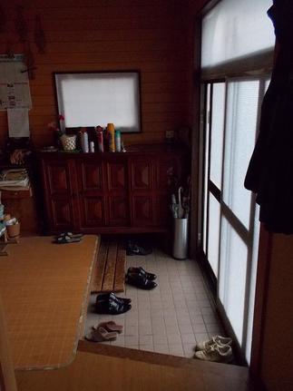 リフォーム前　玄関