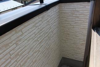 ベランダ内部　AFTER