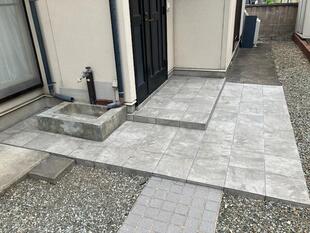 見た目も良く歩きやすくなりました！