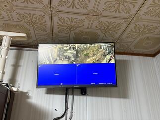 ｶﾒﾗ2台分　室内モニター