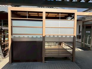 A様　フロント片引戸取付工事　