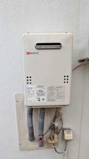 H様邸　給湯器取替工事