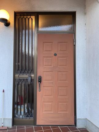 玄関リフォーム前