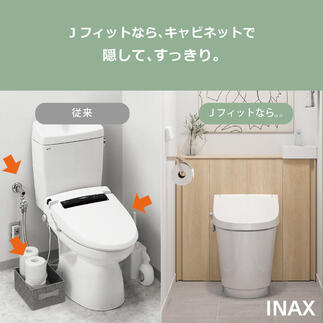LIXILトイレ「Jフィット」
