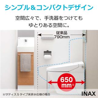 LIXIL トイレ サティスS