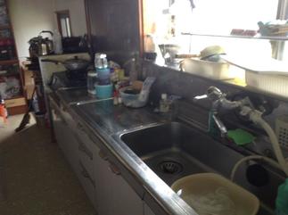 キッチンリフォームも同時に実施