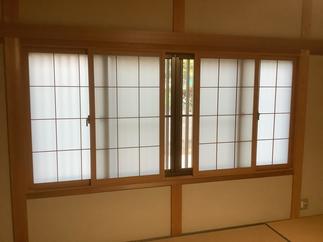 和室の窓も障子風内窓で快適に！