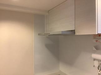 レンジフードの取替