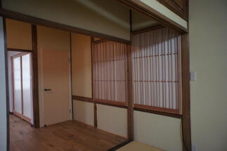 ケンドン式障子の設置