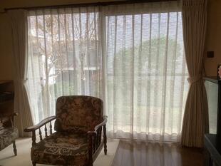 岡山市北区　カーテン掛け替え工事事例