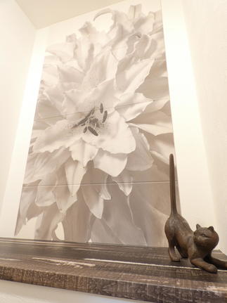 素敵な花柄のタイル