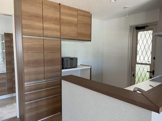 キッチン収納交換