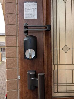 富里市　後付けスマートロック　サディオロック２