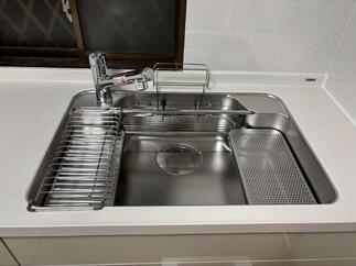 Wサポートシンクで作業効率向上