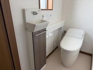 トイレ工事後