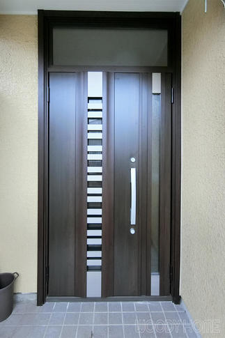 採風タイプの玄関で風通しの良い家