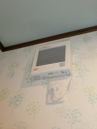 人感センサータイプの換気扇