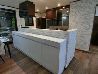 キッチン対面収納