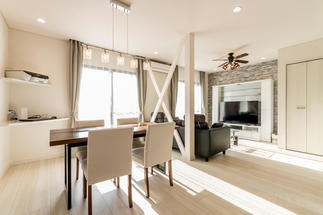 広々LDKのダイニング