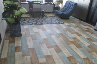 明るく爽やかなイメージになったLDK