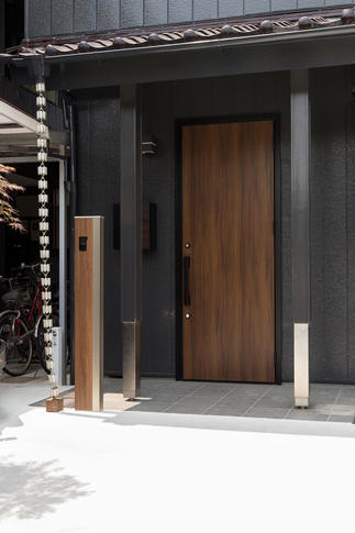 シンプル和モダンな玄関まわり