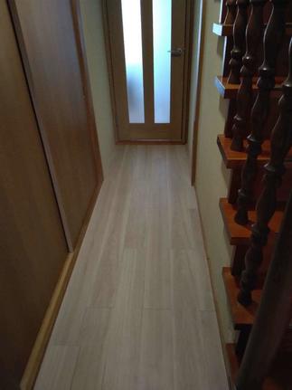 1階廊下の施工後写真です。