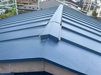 新規屋根葺き施工