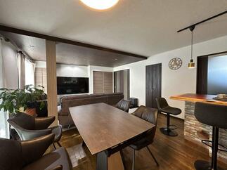 和室も一体感のある洋室へと。。。