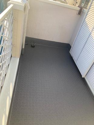 ベランダ床修繕工事