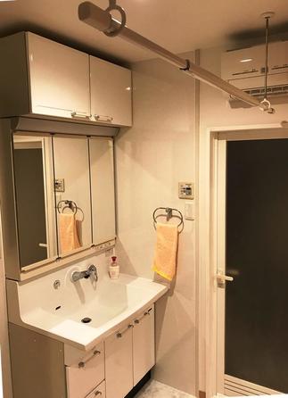 お手入れがしやすく、冬暖かい空間へ変身。