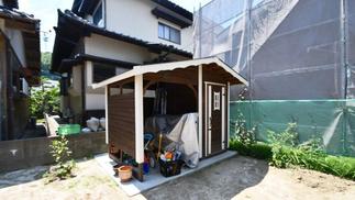 かわいい物置小屋