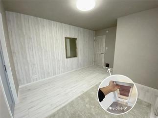 愛猫のためのペット用ドア