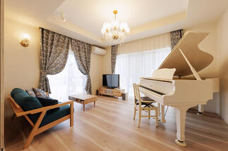 思い出が続くリビング