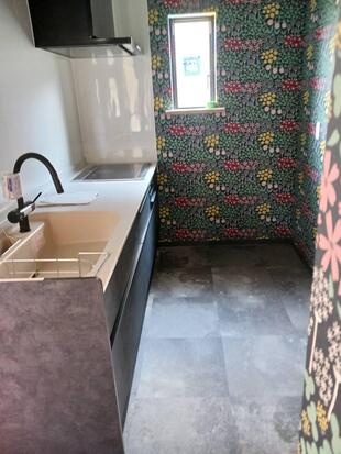 姶良市　キッチン増築・テラス工事