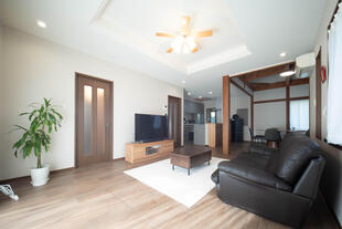 鹿児島市　和室の段差をなくし、開放的なキッチンへ